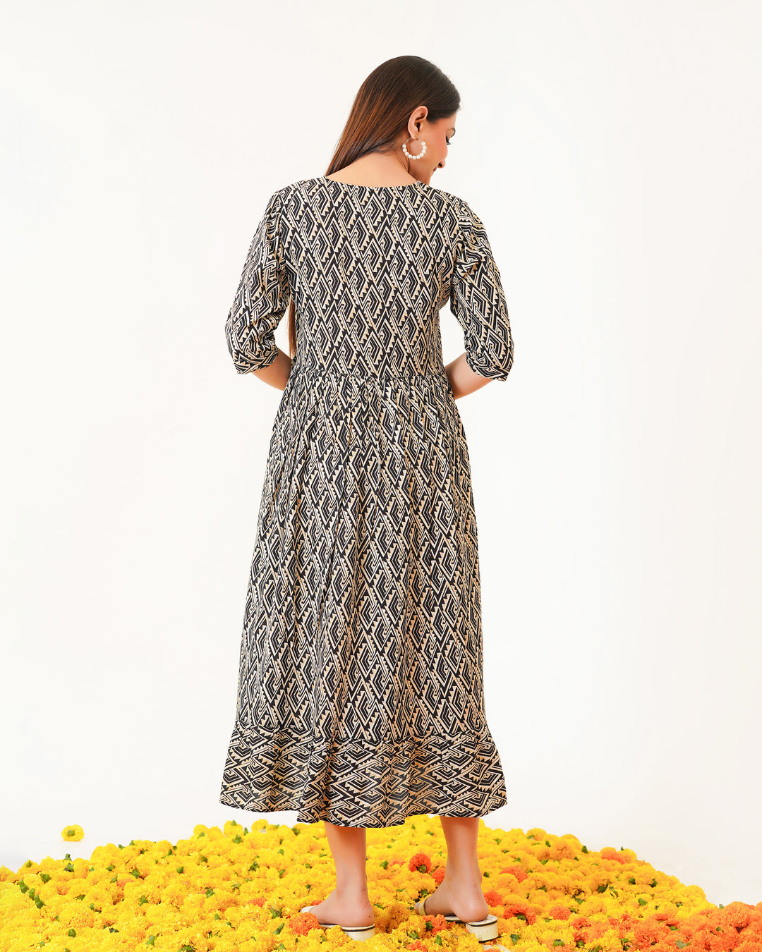 Oak Drape Mom and Daughter Dresses