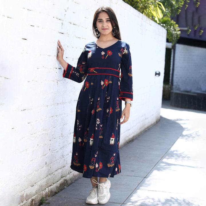 Blue Fairy Tale Mom and Daughter Dress