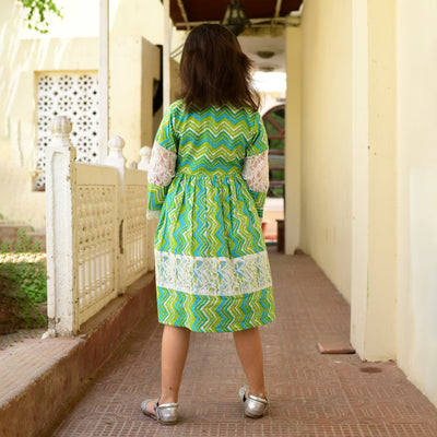 Cotton Green Leheria Girl's Dress