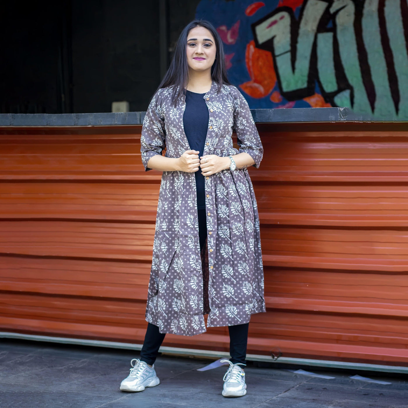 Dabu Hand Block Print 3in1 Dress
