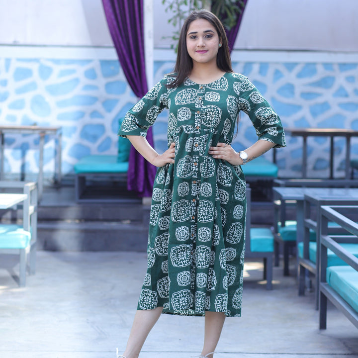 Cotton Green Coin 3in1 Dress
