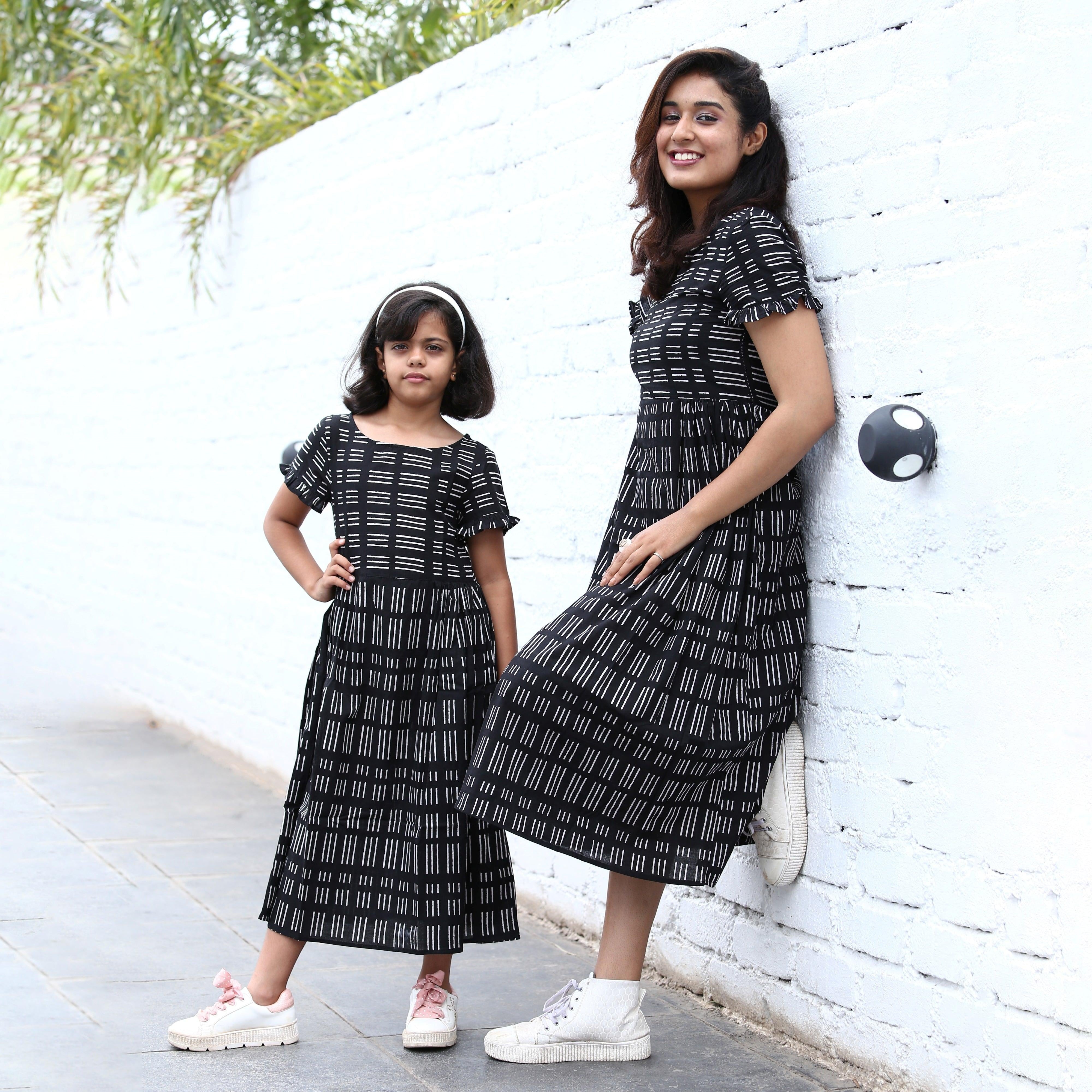 Combo Mother Daughter Matching Dresses Online Shopping Couture